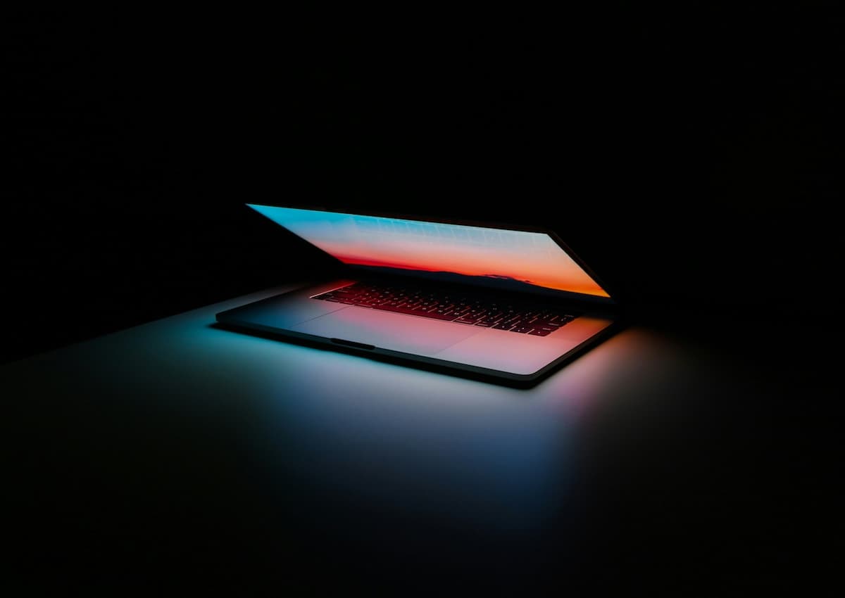 Folded macbook pro